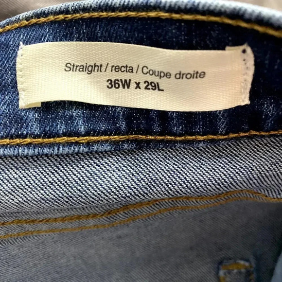 Goodthreads Mens Straight Jeans Size 36wx29L - Picture 4 of 5